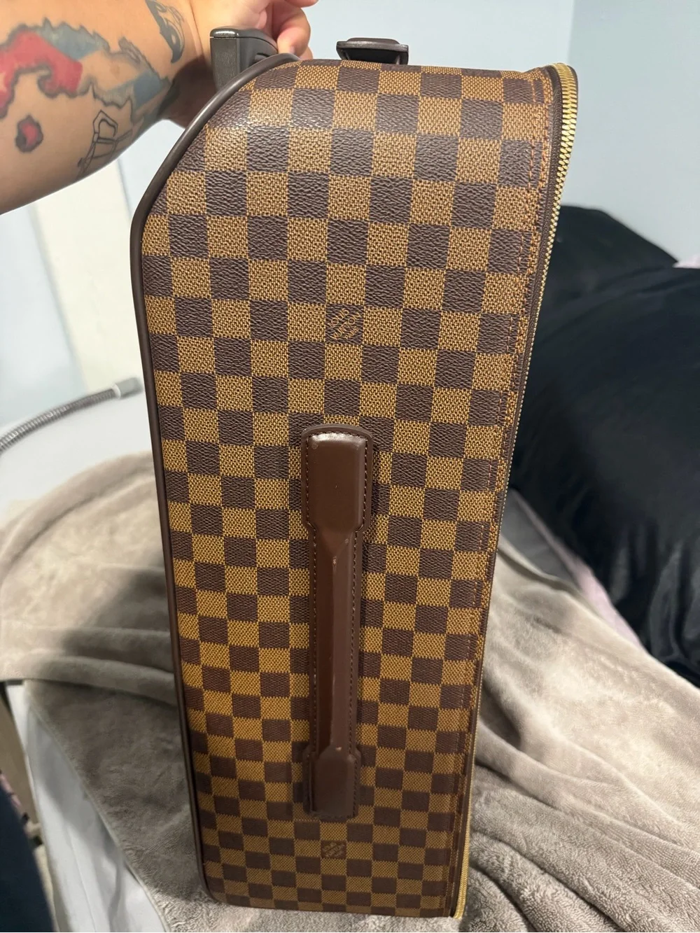 Louis Vuitton Brown Damier Carry on Luggage NEGOTIABLE